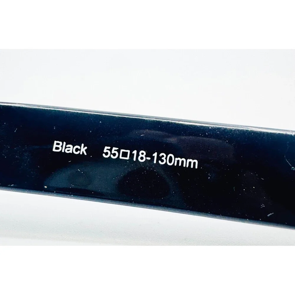 bebe Eyeglasses Womens Black LaRok Rhinestone Logo 55-18-130 55mm